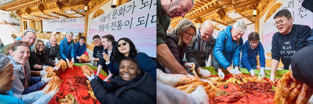 와이레스, 북촌에서 ‘김장축제’ 진행··· 외국인 관광객 참여 27-Image